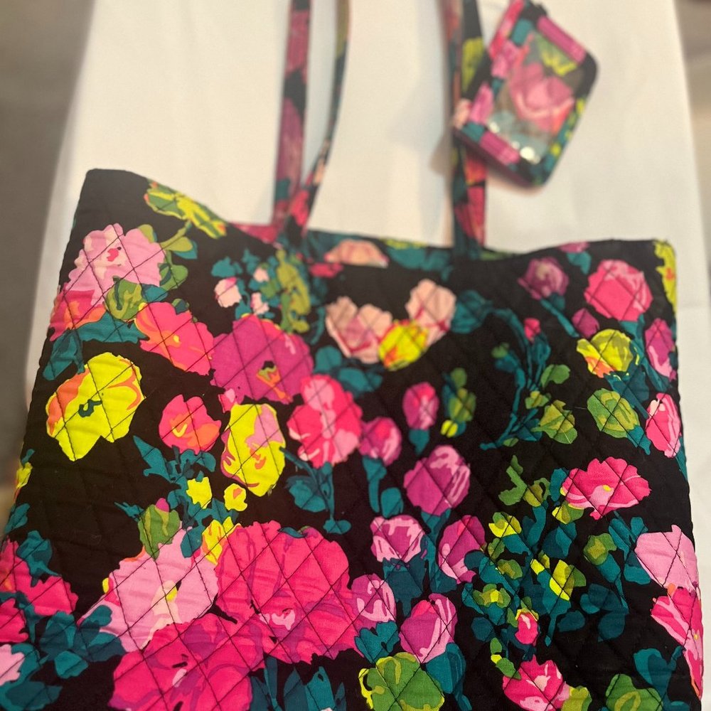 Vera Bradley tote bag & wallet